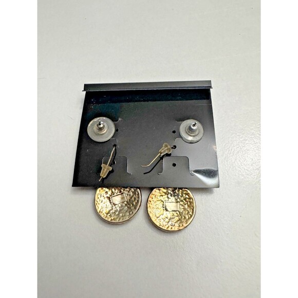 Lot of 2 Pairs of Silver Tone Earrings – Star Studs + Filigree Dangles - Picture 3 of 7